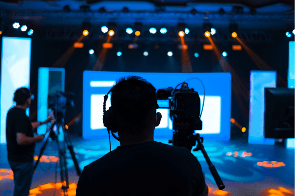 Custom video production setup