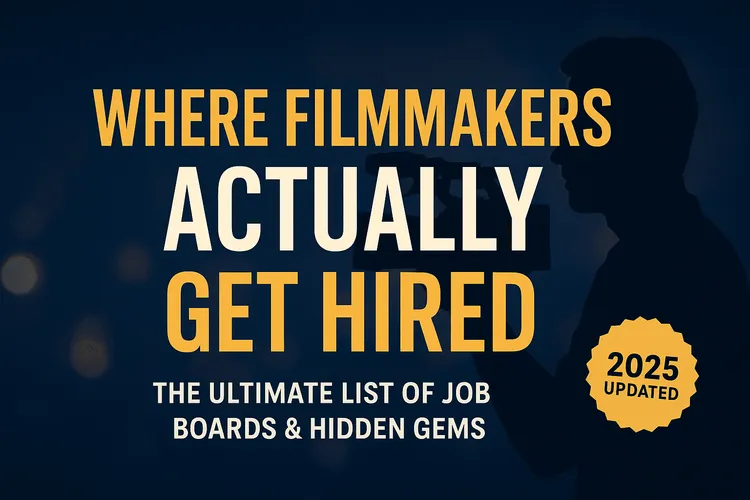 List of Places Filmmakers Can Find Jobs - video production blog by Soul Media UK