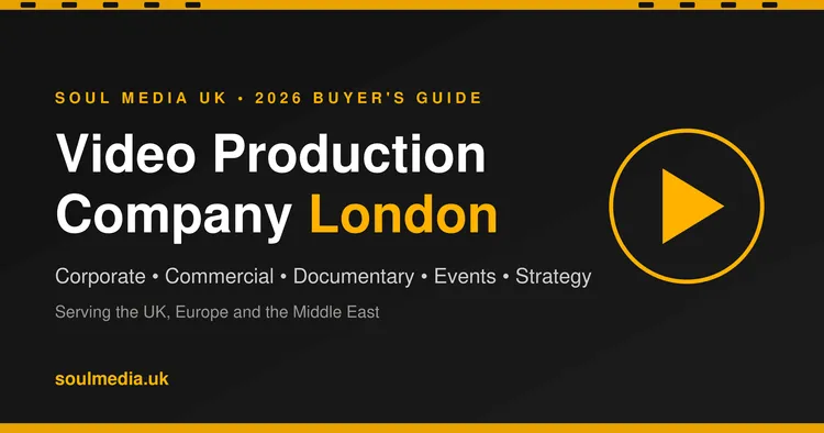 Video Production Company London: The 2026 Buyer's Guide to Getting Video Right - video production blog by Soul Media UK